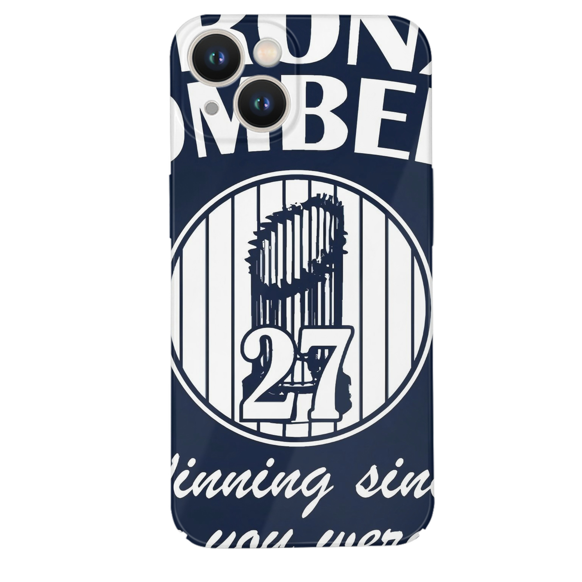 New York Yankees 240 IPhone 14 Series Full-Cover Hard Case – Shockproof With Raised Camera Protection – Precise Cutouts, Wireless Charging Compatible – Durable, Anti-Yellowing, Easy To Clean